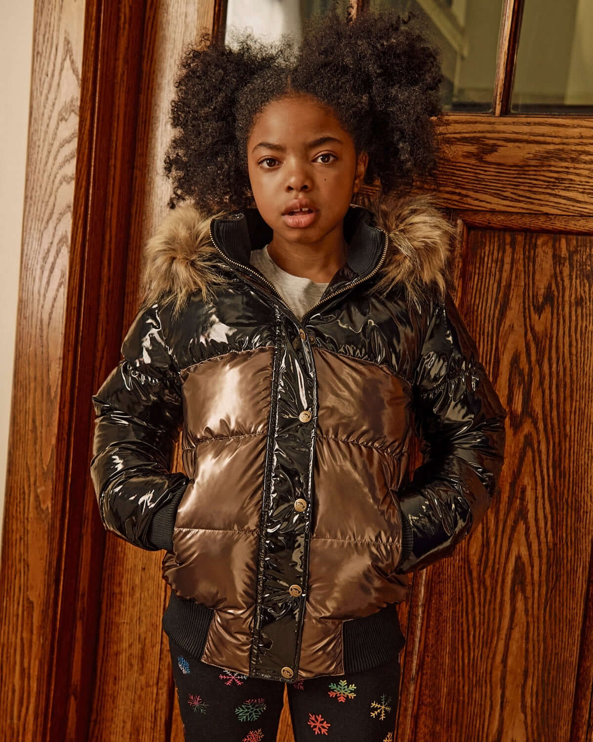 Image of Copper Shine Kyla Puffer Coat