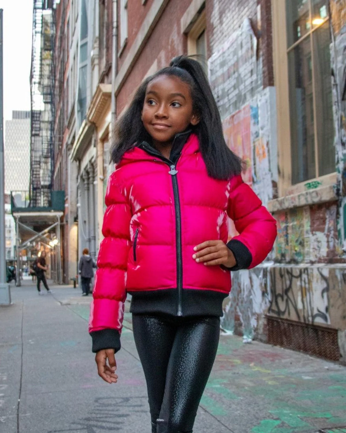 Image of Fuchsia Flurry Coat