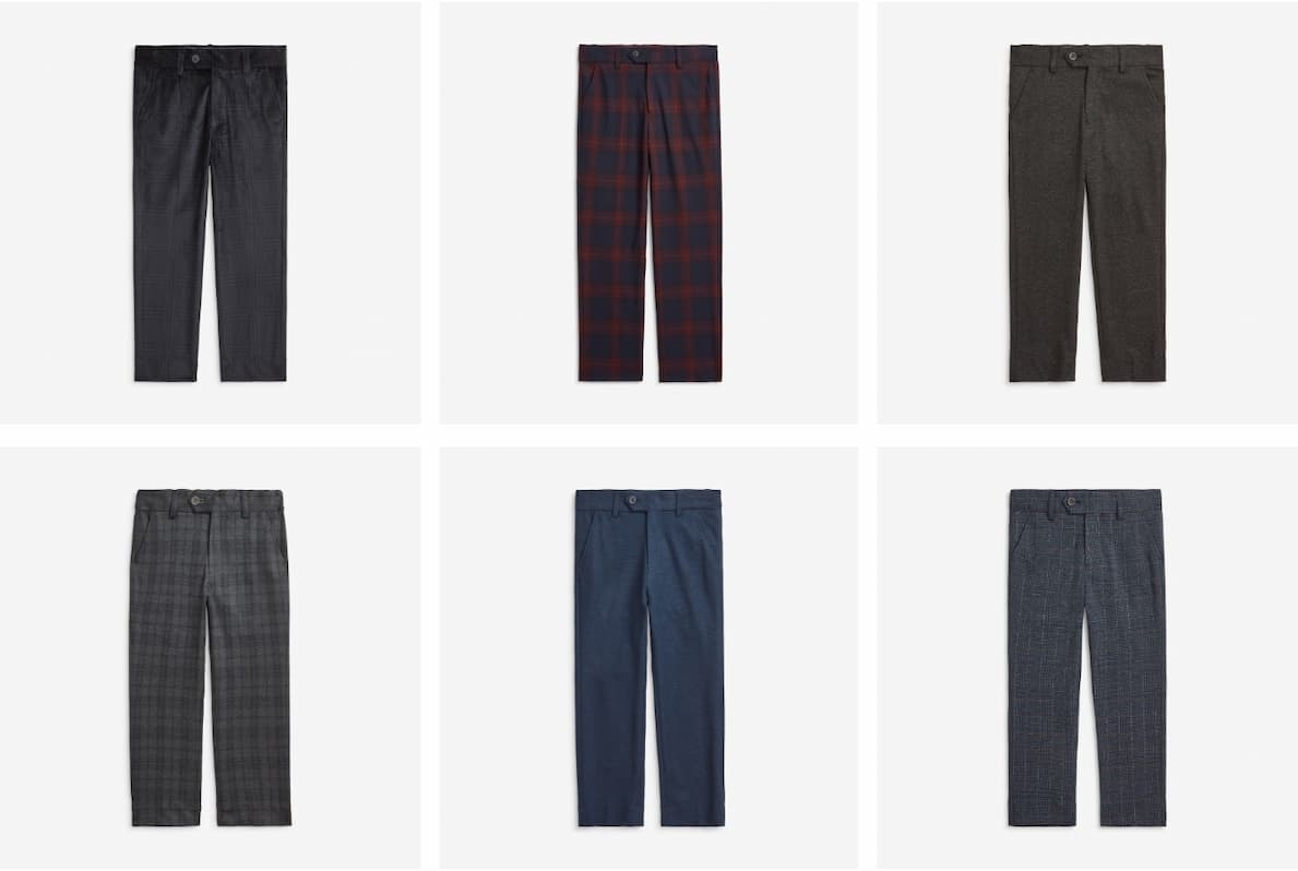 Boys Suit Pant Flat Images