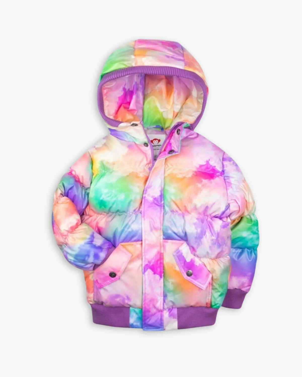 Image of Watercolor Puffy Coat