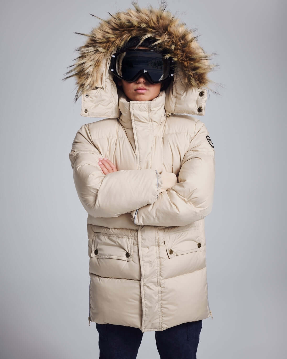 Image of Ivory Expedition Puffer Coat