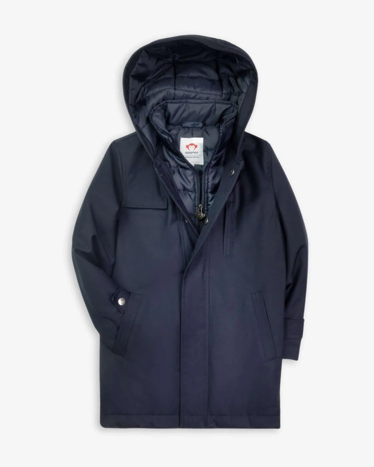 Image of Navy Blue Gotham Coat
