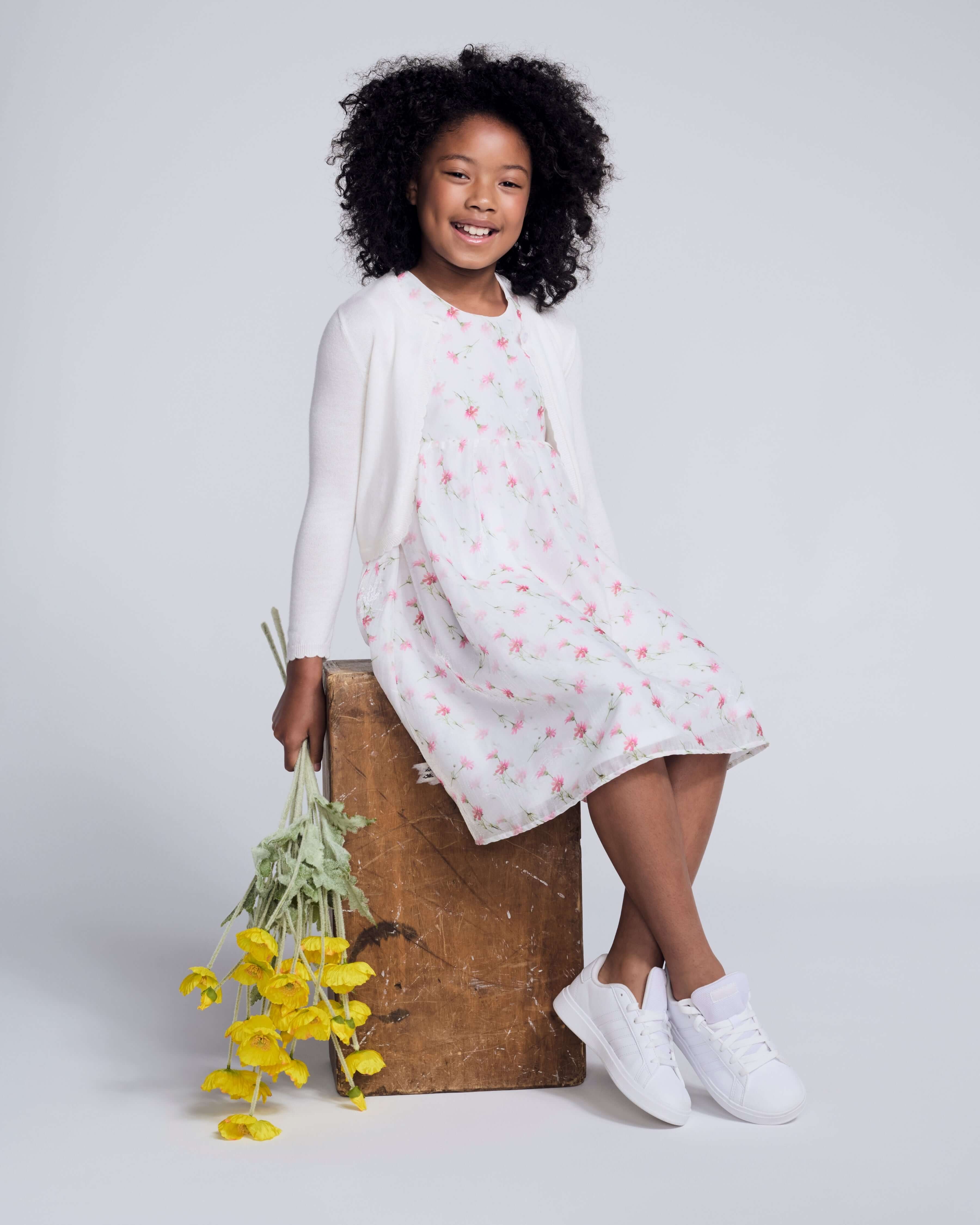 Image of White Bolero Cardigan