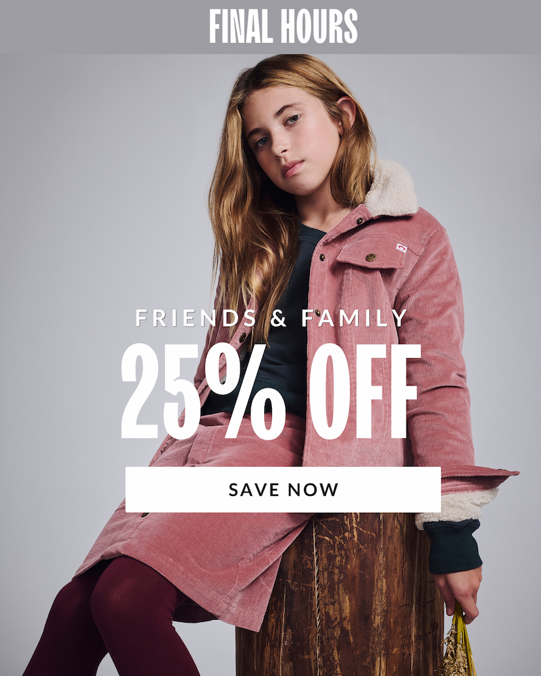 Girls Dusty Rose Cord Jacket 25% Off Sale