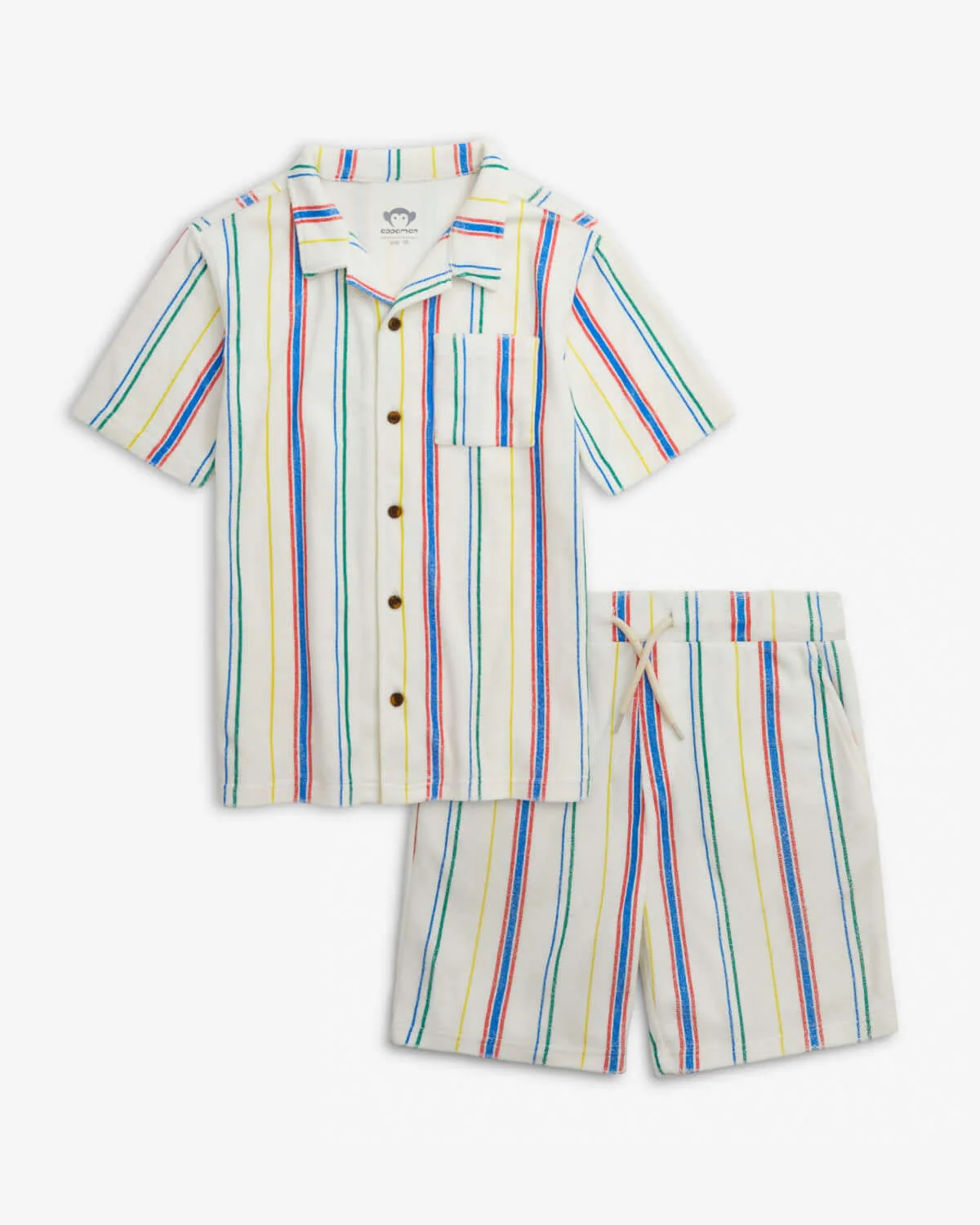 Image of Painter's Stripe Terry Resort Set