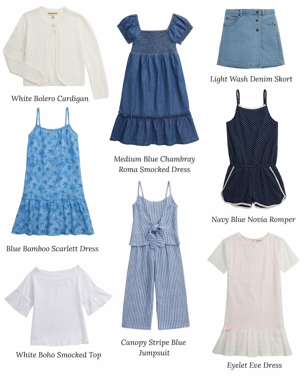 Girls Blue Dresses