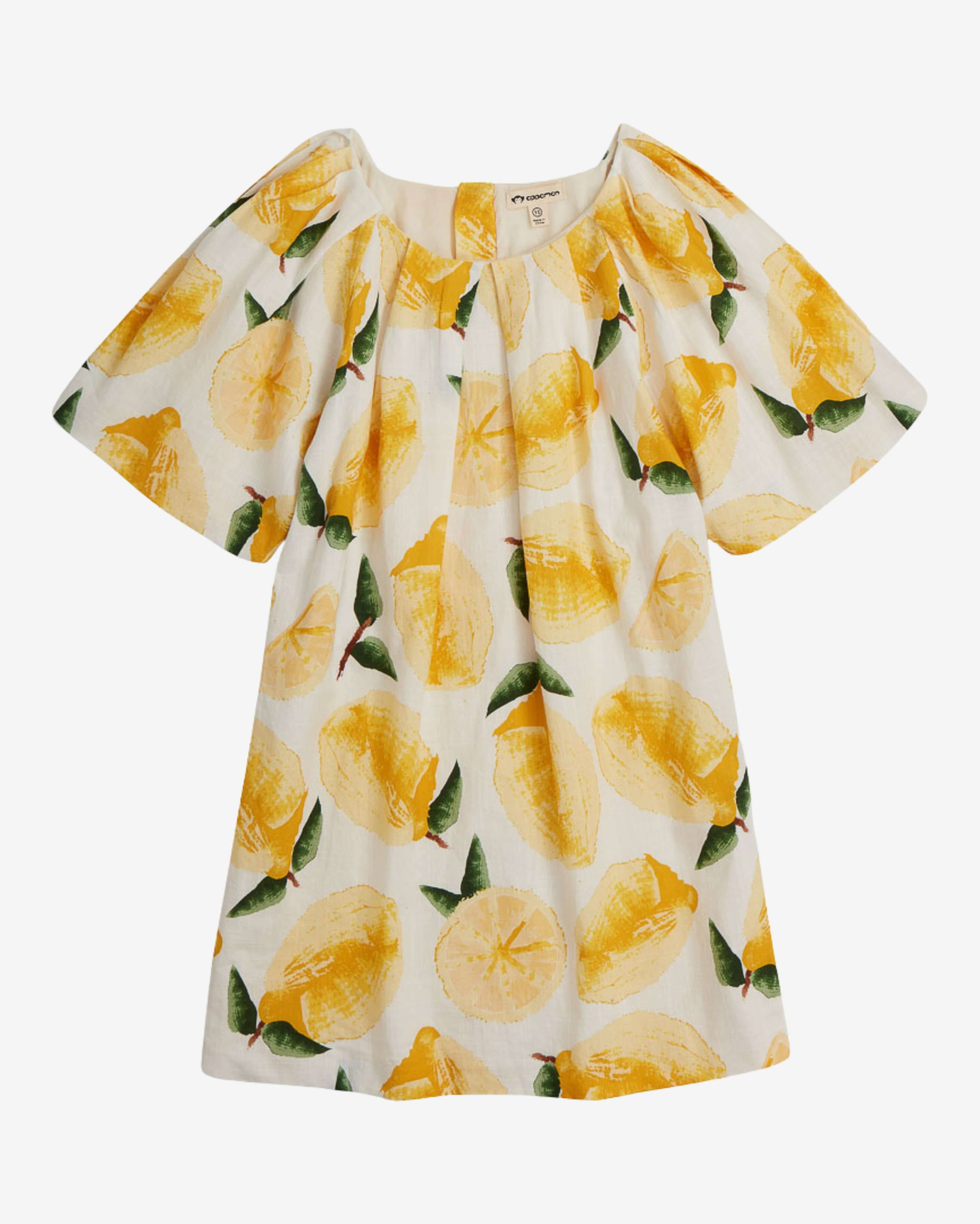 Image of Lemons Puff Dress