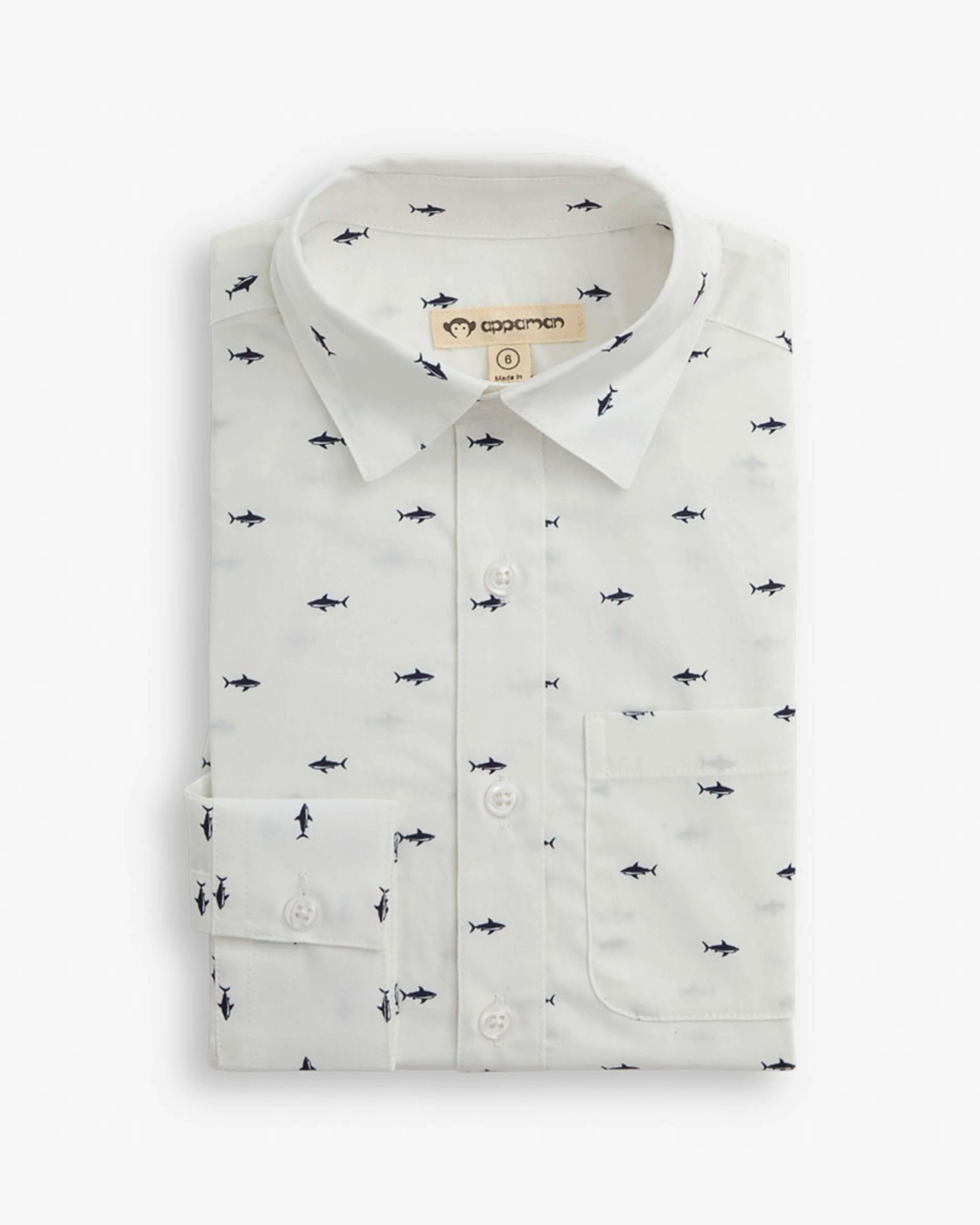 Image of Sharks Standard Button Down Shirt