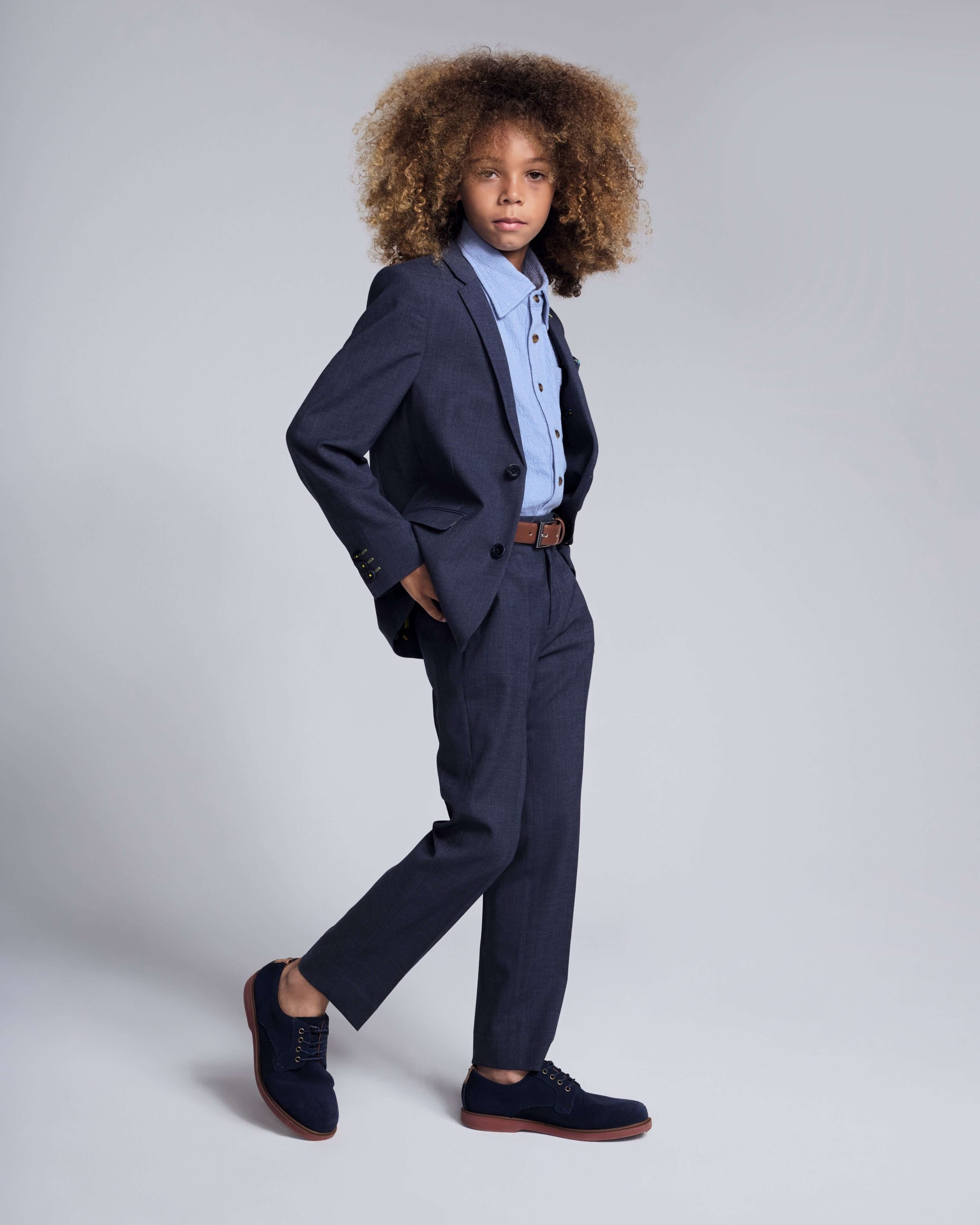Image of Peacoat Stretchy Mod Suit