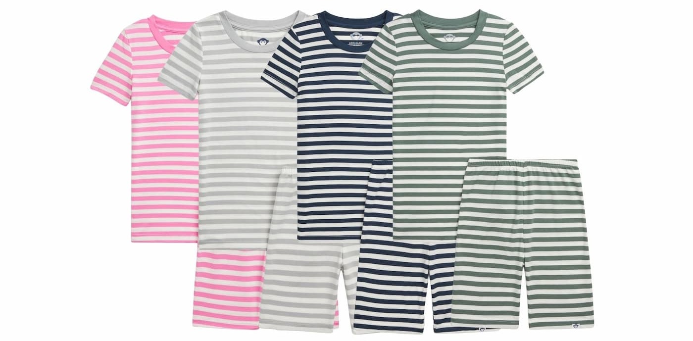 Kids striped pajama sets