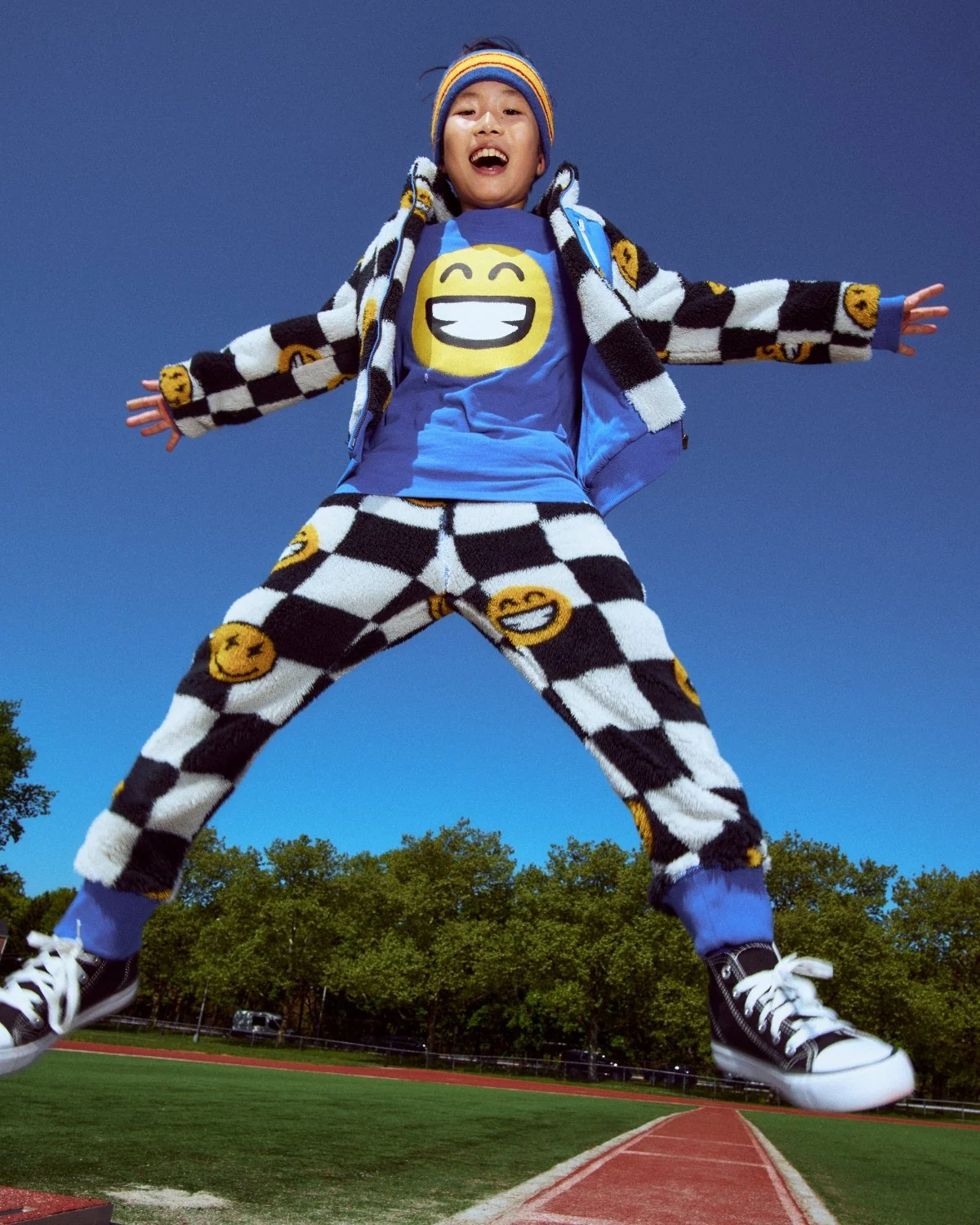 Image of Keep Smiling Graphic Long Sleeve Tee