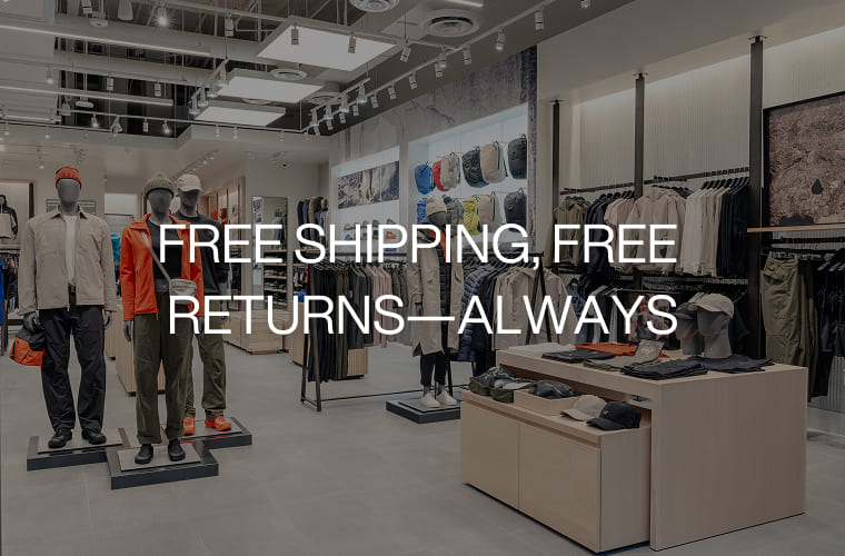 Free shipping, free returns - always