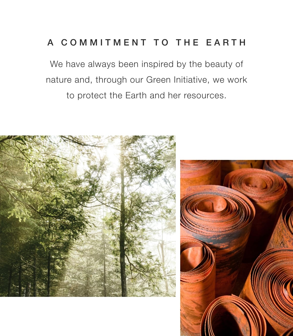 A Commitment to the Earth