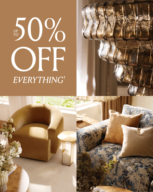 Up To 50% Off Everything | Shop Now