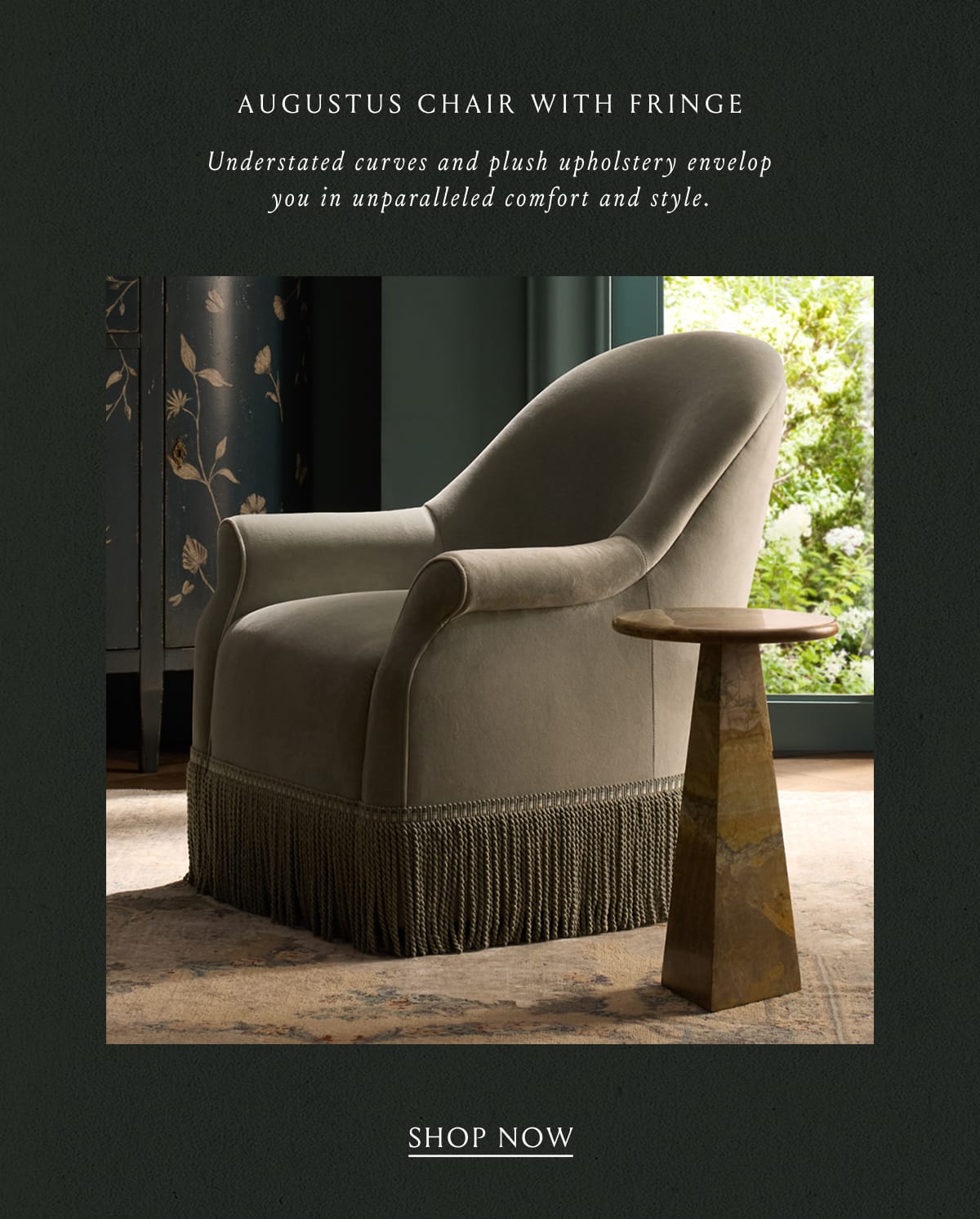 Augustus Chair With Fringe