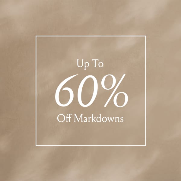 Up to 60% Off Markdowns