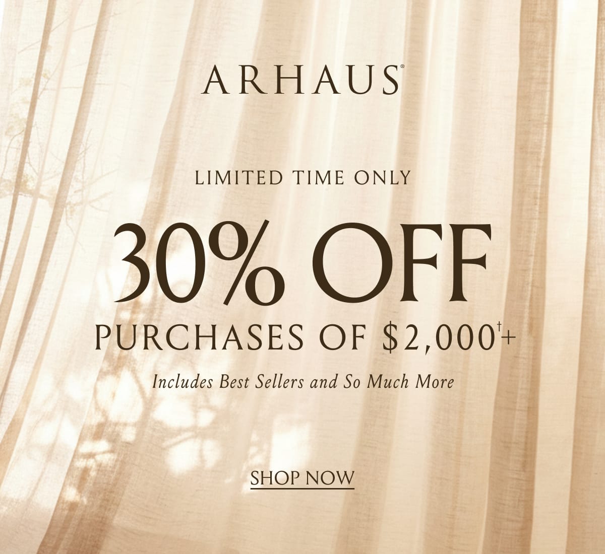 30% Off Purchases of $2,000+ | Shop Now