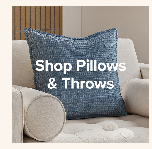 Shop Pillows and Throws