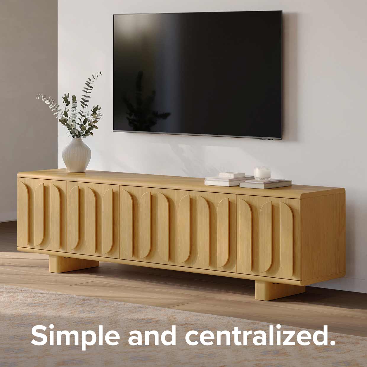 Simple and centralized.