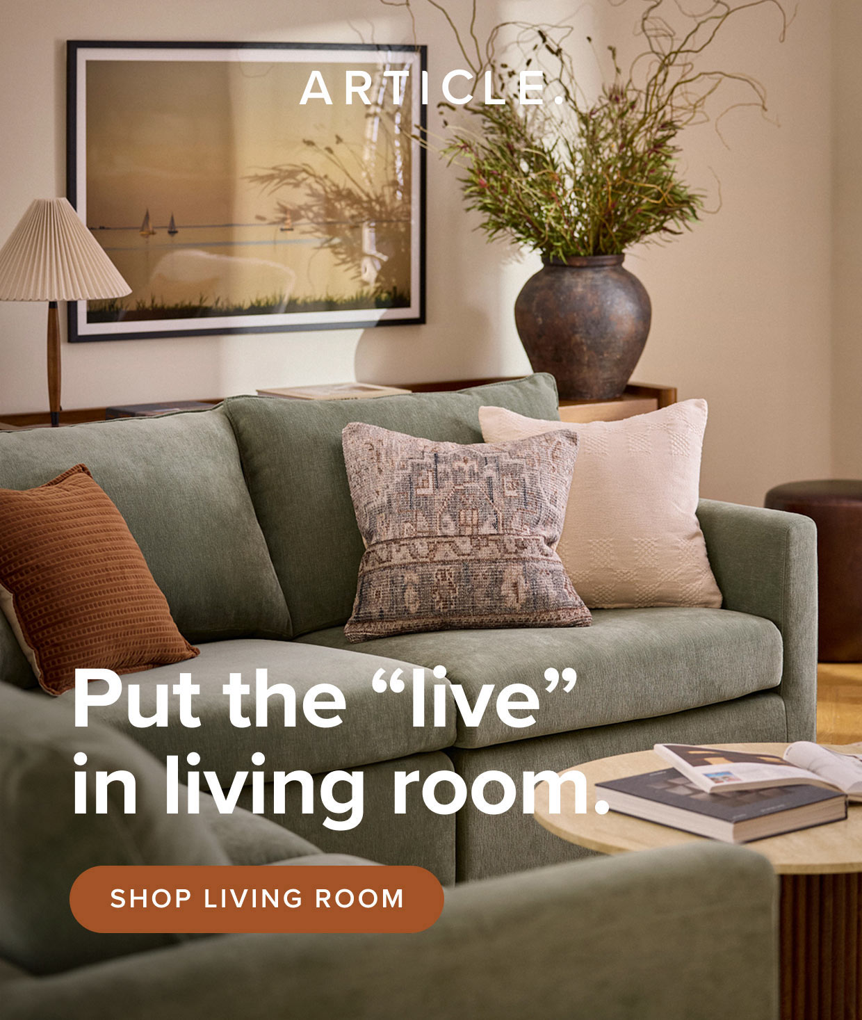Put the live back in living room: shop living room.