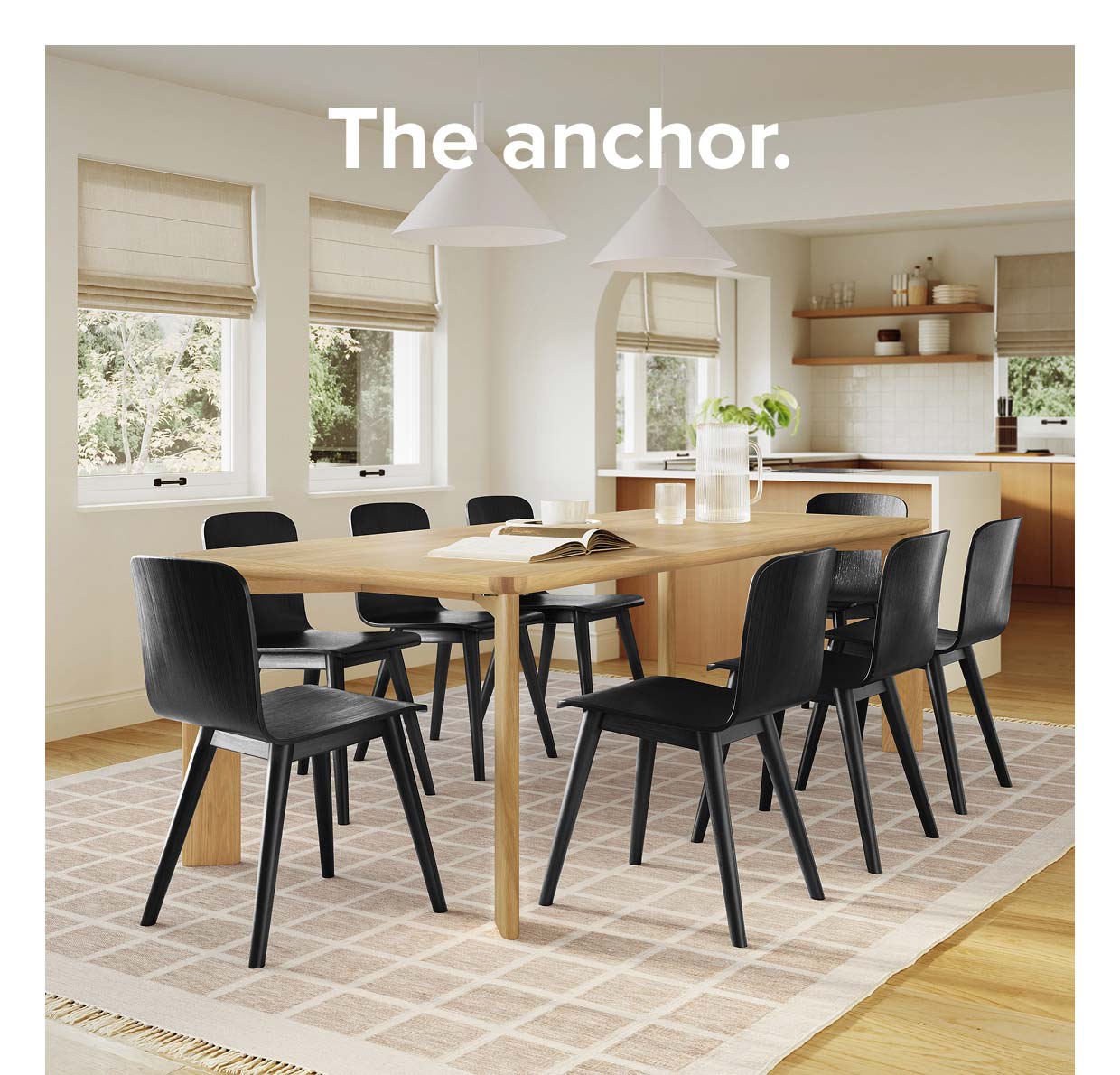 The anchor.
