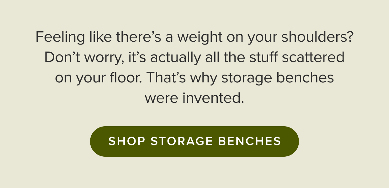 Shop Storage Benches