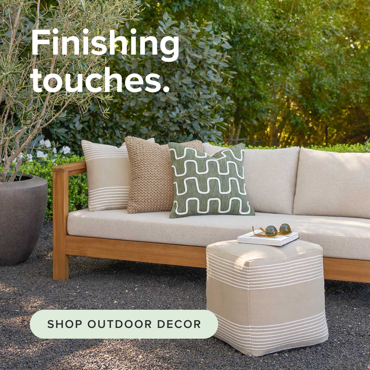 Shop Outdoor Decor.