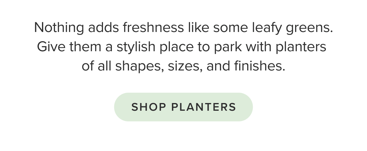 Shop planters.