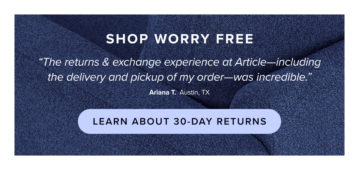 Shop Worry Free.