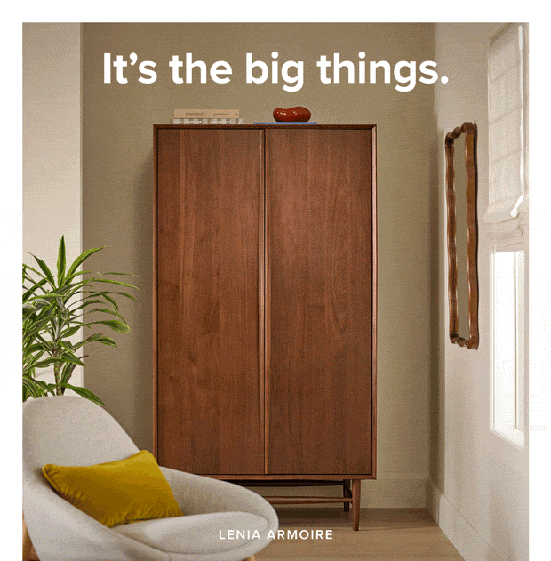 It's the big things.