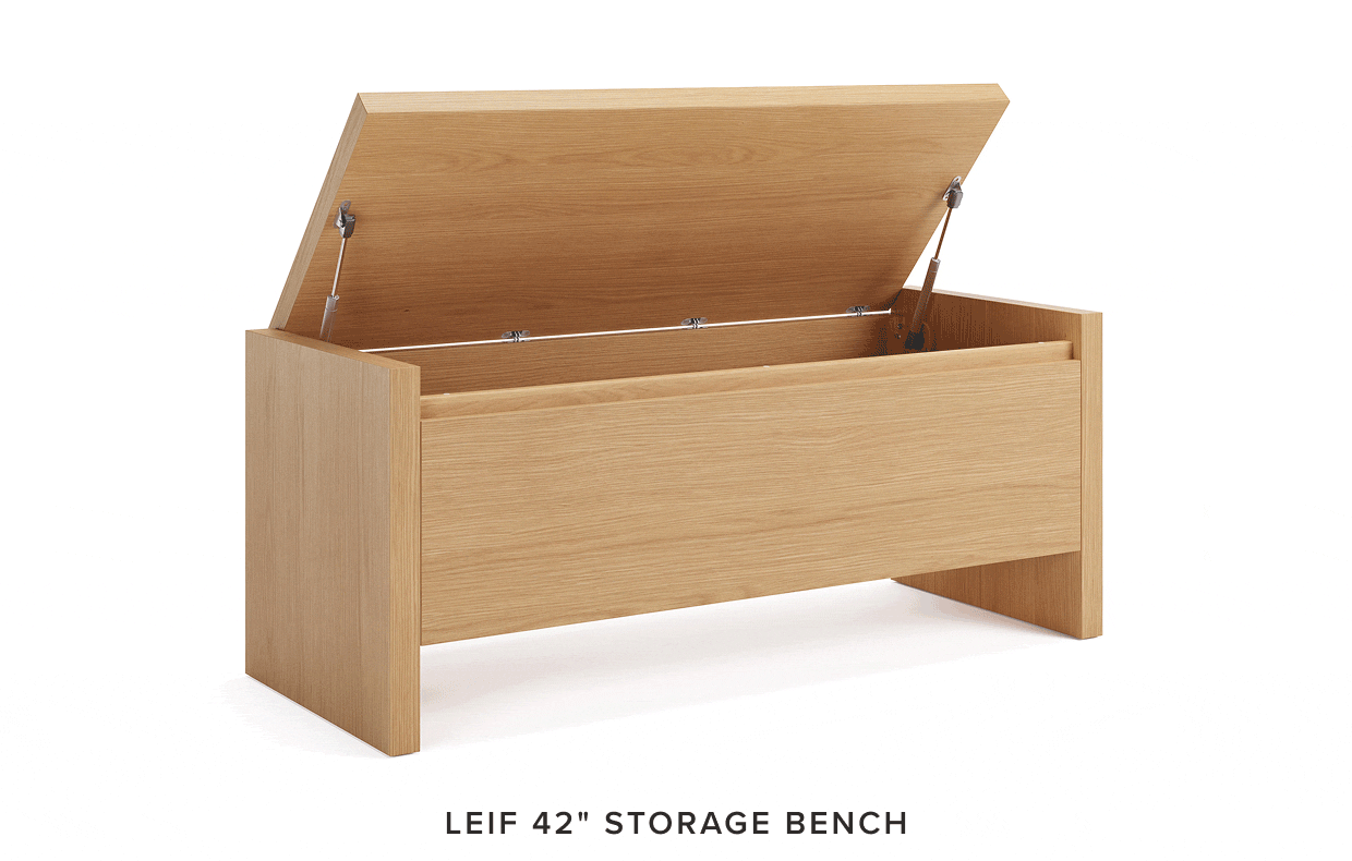 Shop the Leif Storage Bench.