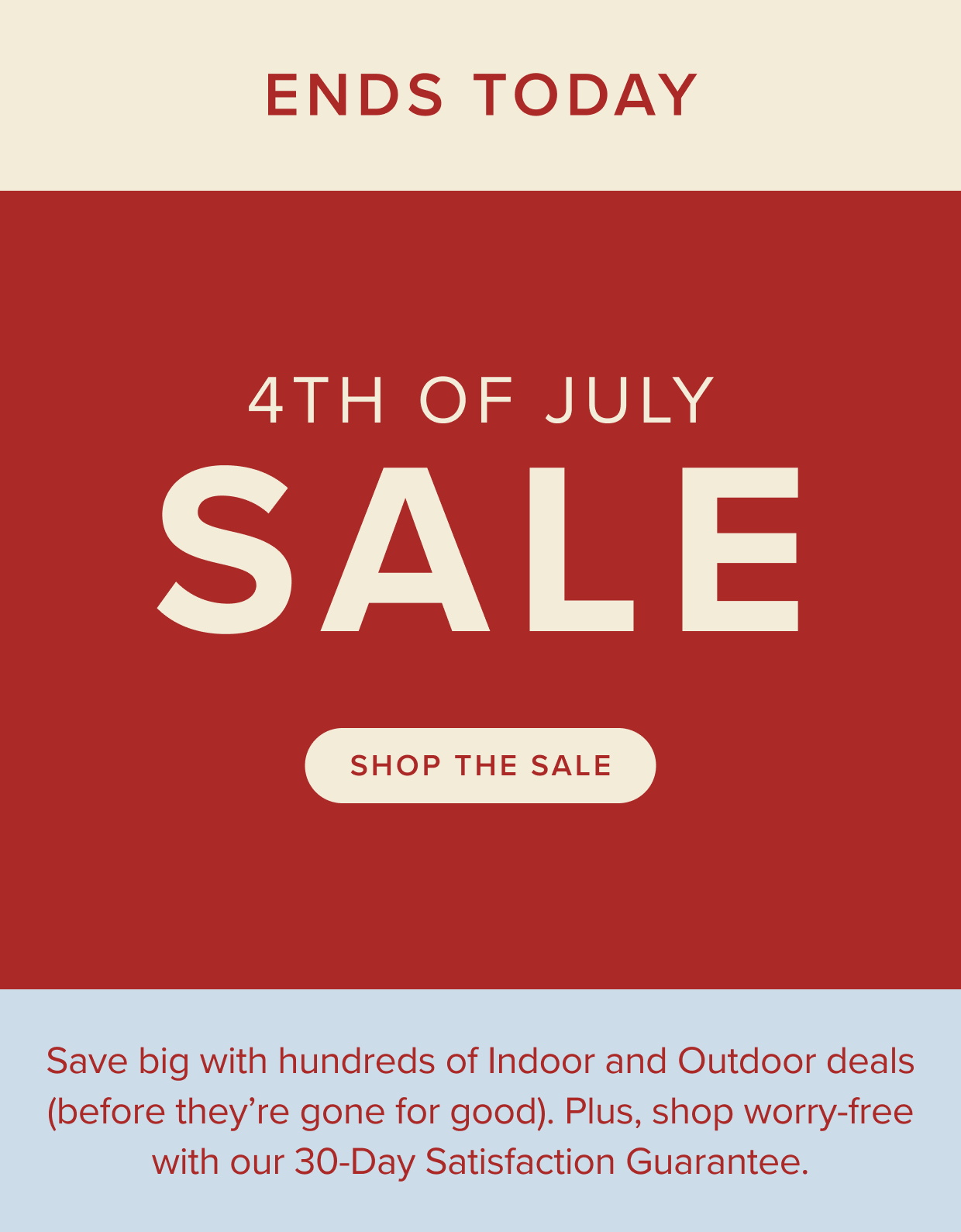 Get up to 40% off with our 4th of July Day Sale. Shop now.