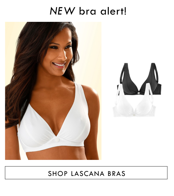 NEW bra alert! SHOP LASCANA BRAS