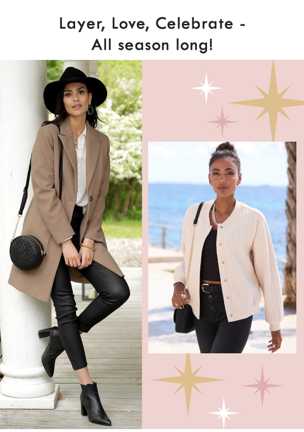 Layer, Love, Celebrate - All season long!
