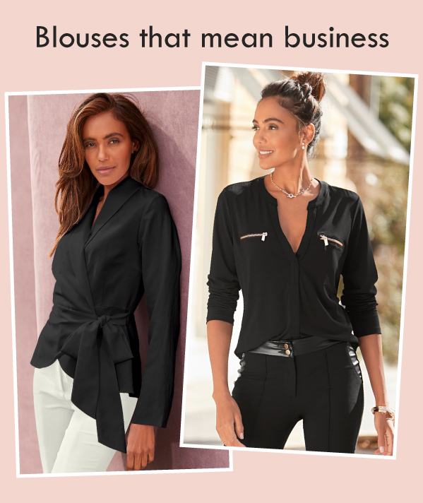 Blouses that mean business