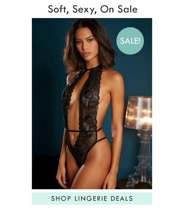 SOFT, SEXY, ON SALE | SHOP LINGERIE DEALS