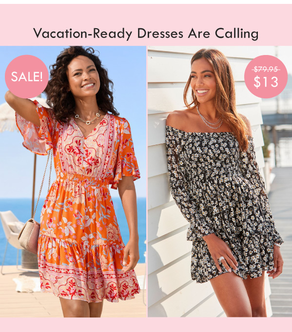 Vacation-Ready Dresses Are Calling