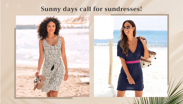 Sunny days call for sun dresses!