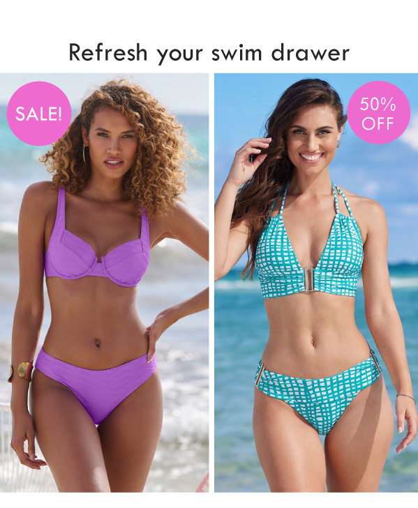 Refresh your swim drawer