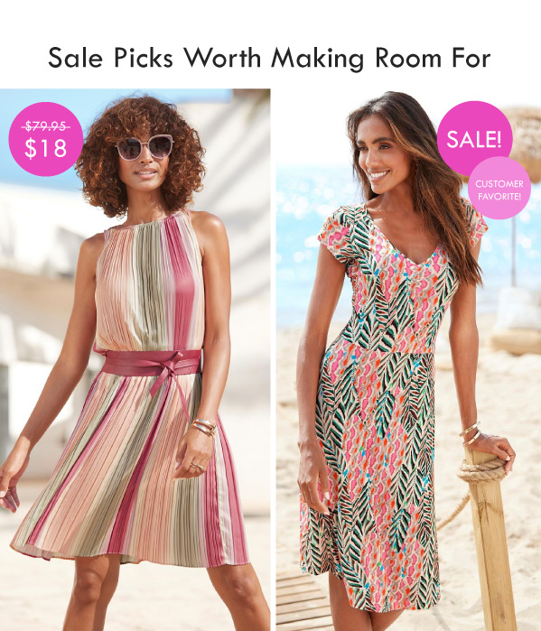 SALE PICKS WORTH MAKING ROOM FOR