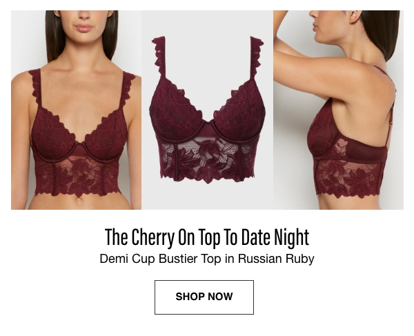 Demi Cup Bustier Top