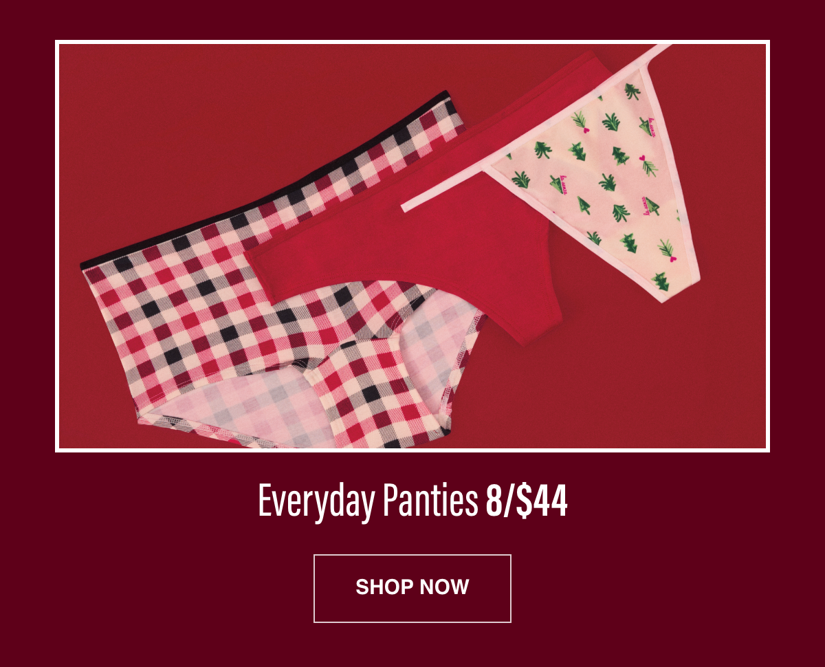 Everyday Panties 8/$44