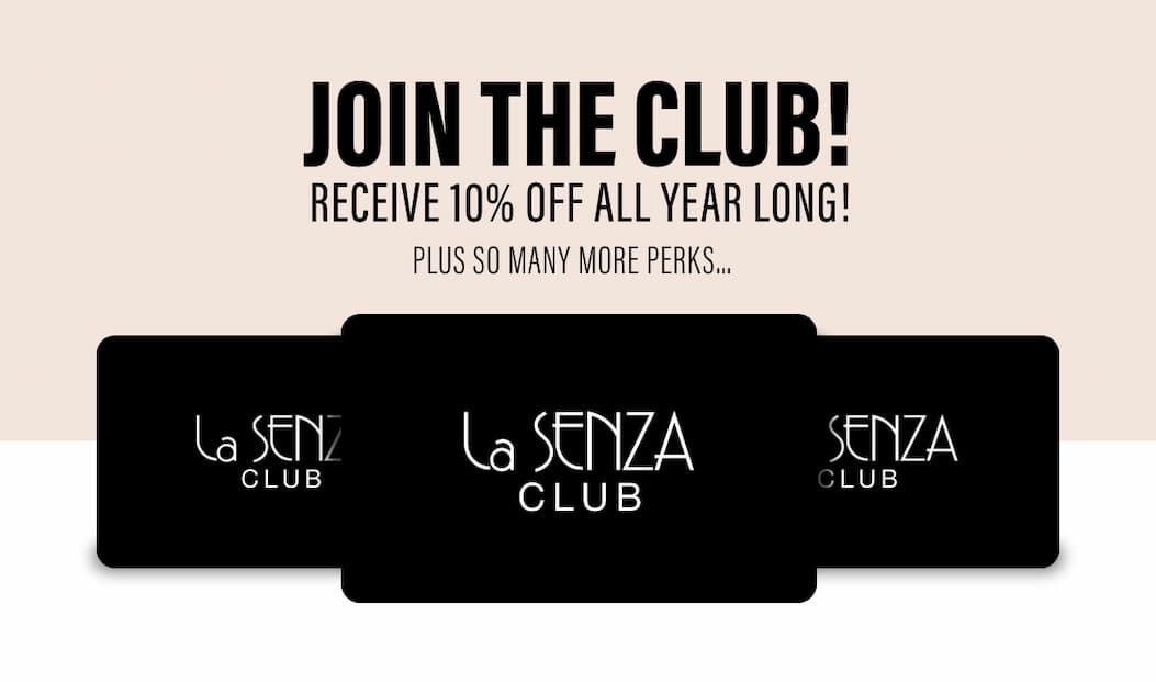 Join The Club and  Receive 10% OFF