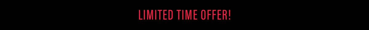 Limited Time offer
