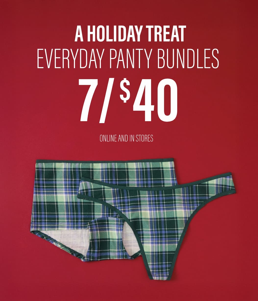 A HOLIDAY TREAT EVERYDAY PANTY BUNDLES