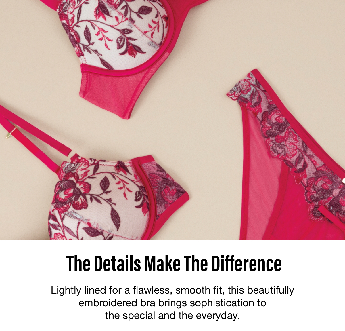 The Details Make The Difference 