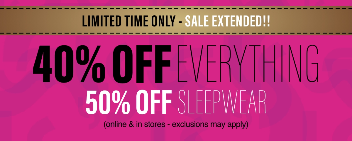 40% Off Everything 