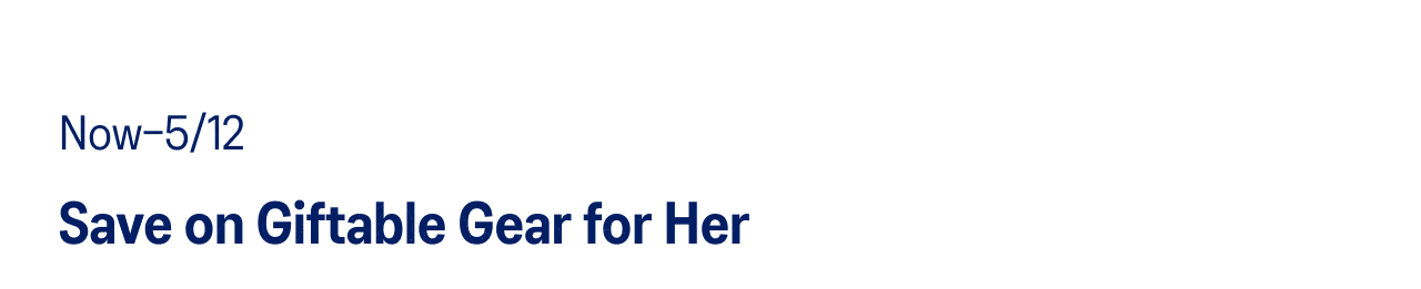 Save on Giftable Gear for Her