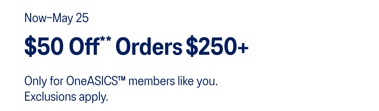 $50 off Order $250+