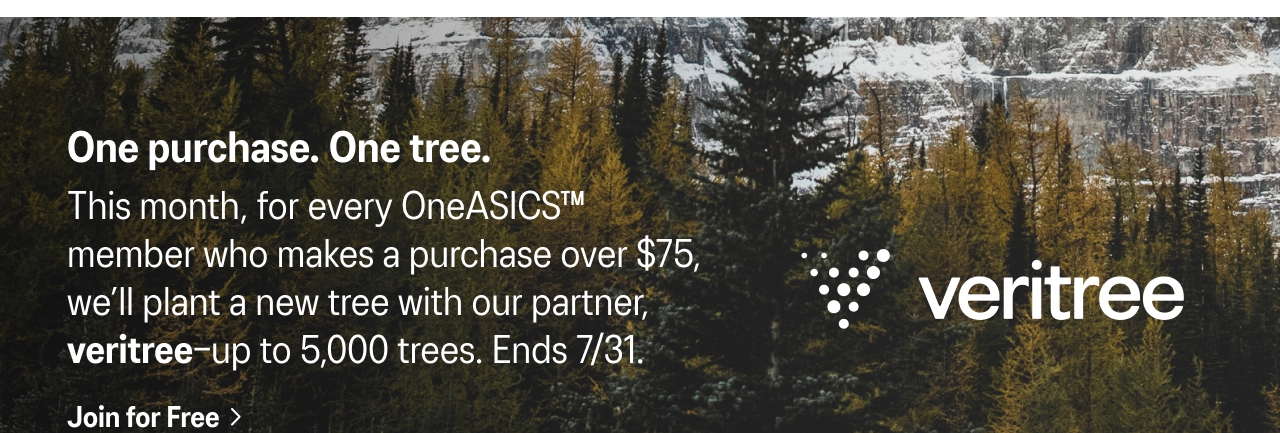 One purchase. One tree.